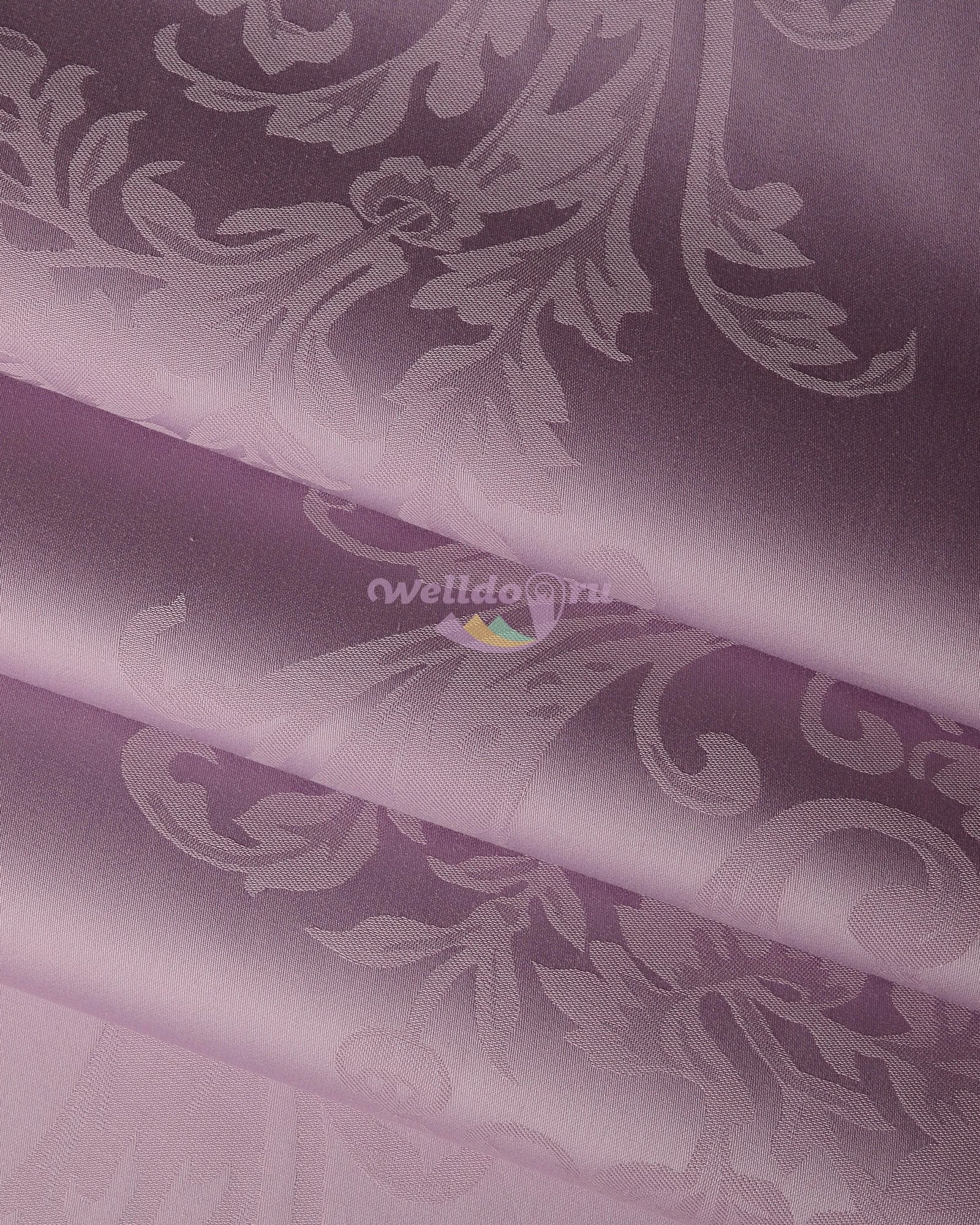 258KL-10322(204) vải satin jacquard "VINE"